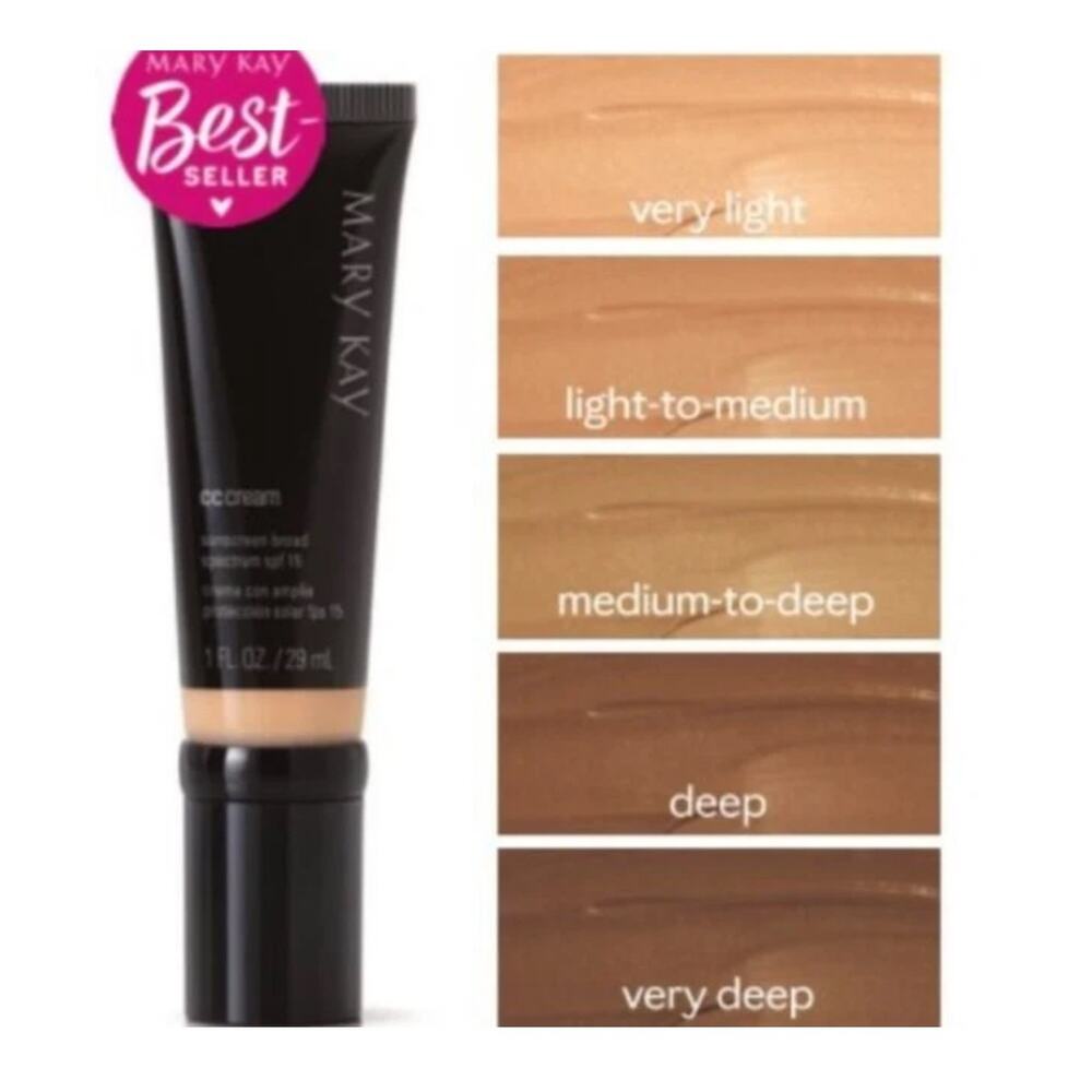 Mary Kay CC Cream Sunscreen Broad Spectrum SPF 15 - Medium - 1 fl oz